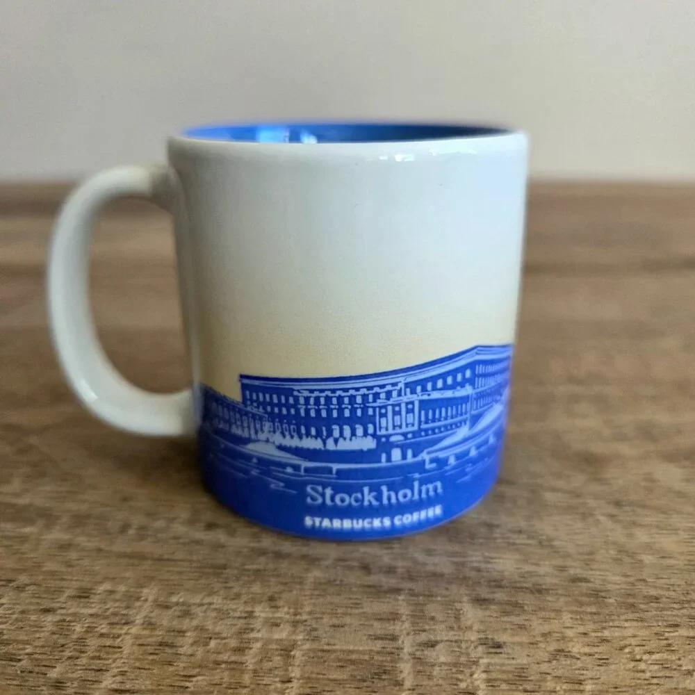 Stockholm Starbucks mini Espresso coffee mug/cup. 3oz, 89ml. - Picture 2 of 5